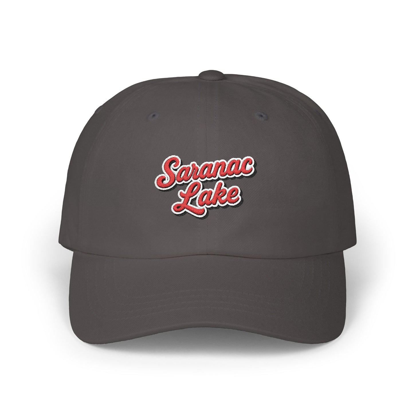 Saranac Lake Stylish Dad Cap, Casual Summer Hat, Outdoor Accessory, Gift for Father's Day, Boating Trip Gear, Everyday Wear