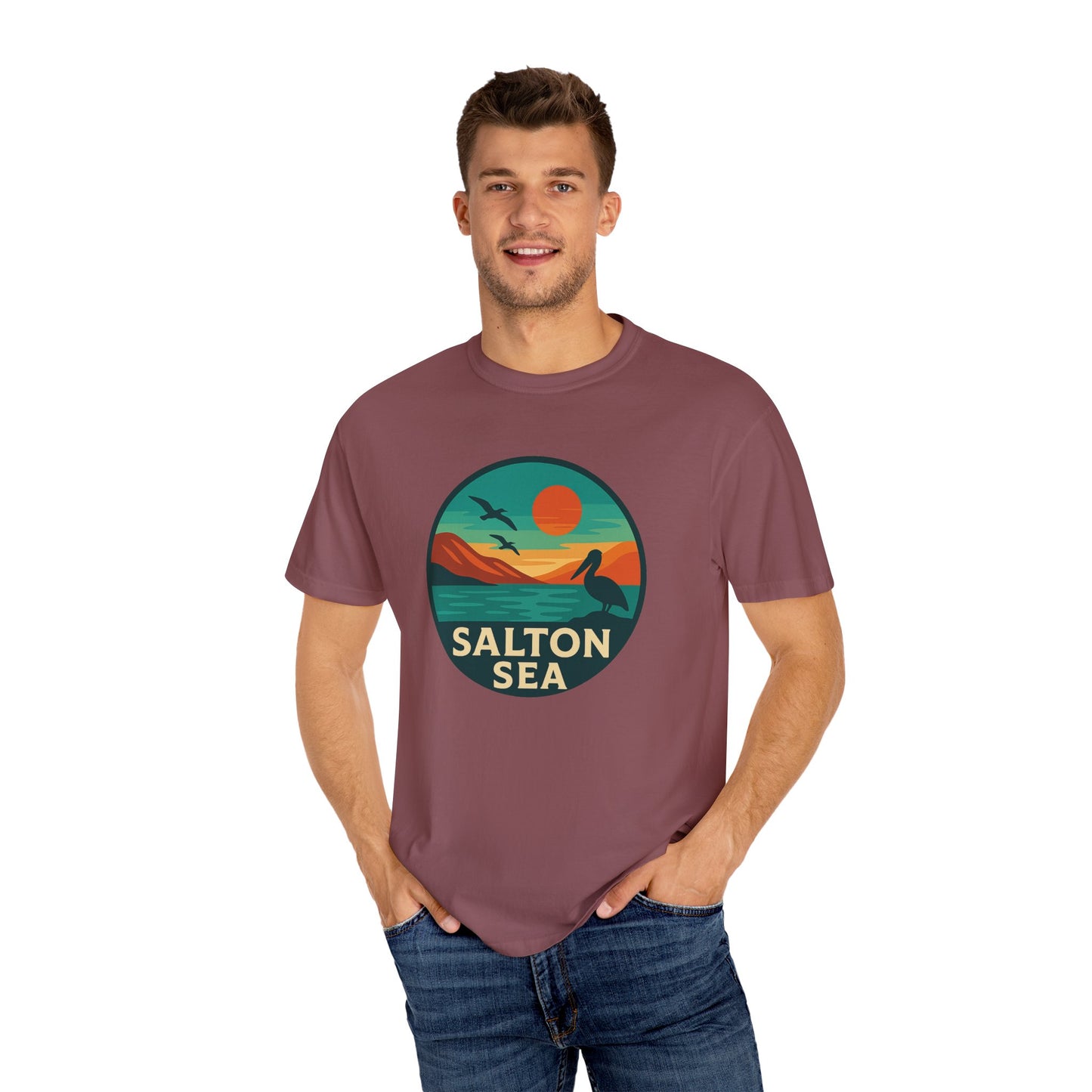 Salton Sea Unisex Garment-Dyed T-shirt