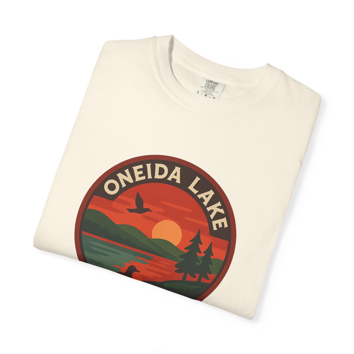 Oneida Lake Unisex Garment-Dyed T-shirt