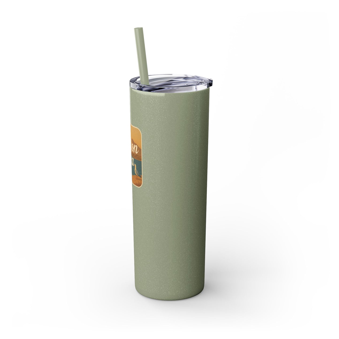 Salton Sea Skinny Tumbler - 20oz Travel Mug, Eco-Friendly Drinkware for Adventurers, Ideal for Camping, Picnics, and Daily Hydration