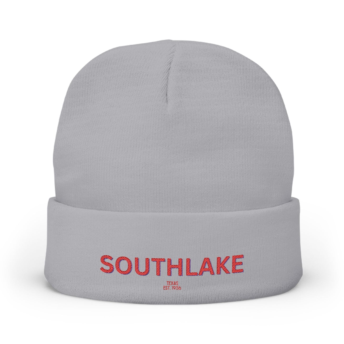 Southlake Cozy Custom Knit Beanie - Personalized Hat, Winter Accessory, Gifts for Him, Her, Stylish Warmth