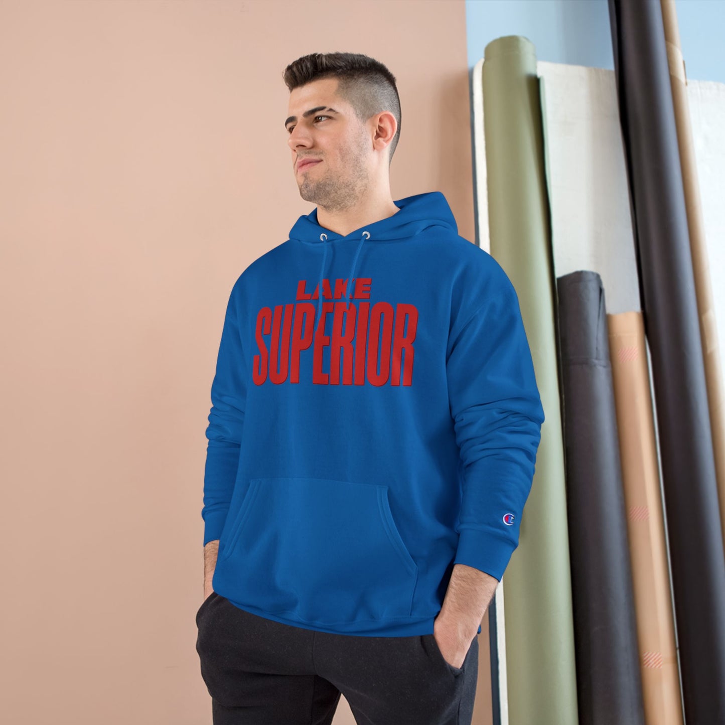 Lake Superior Cozy Hoodie, Perfect for Outdoor Adventures, Lake Days, Gifts for Nature Lovers, Comfortable Sweatshirt