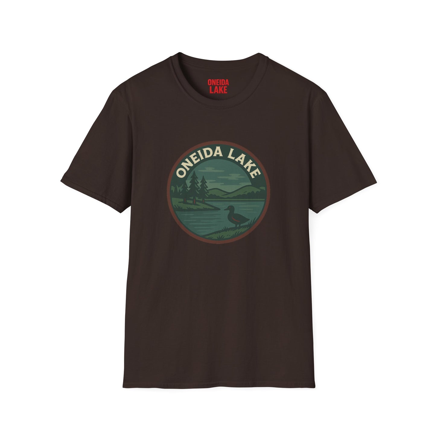 Oneida Lake Nature Unisex Softstyle T-Shirt | Eco-Friendly Gift, Outdoor Adventure Shirt, Nature Lover Tee, Vintage Lake Apparel, [...]