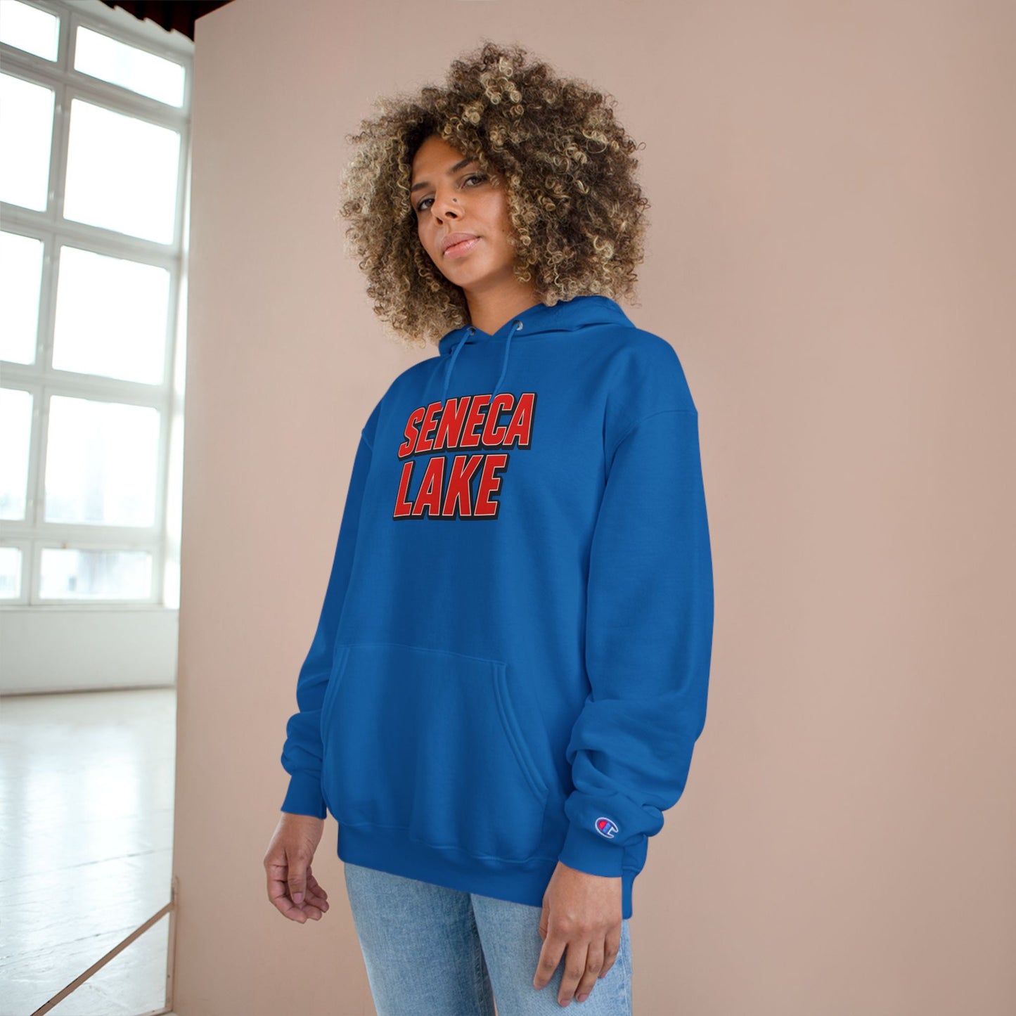 Seneca Lake Cozy Hoodie, Perfect for Outdoor Adventures, Lake Days, Gifts for Nature Lovers, Comfortable Sweatshirt