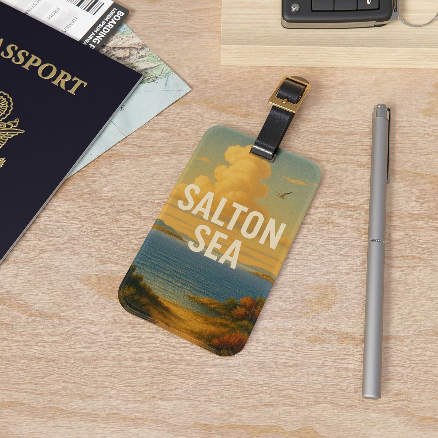 Salton Sea Luggage Tag