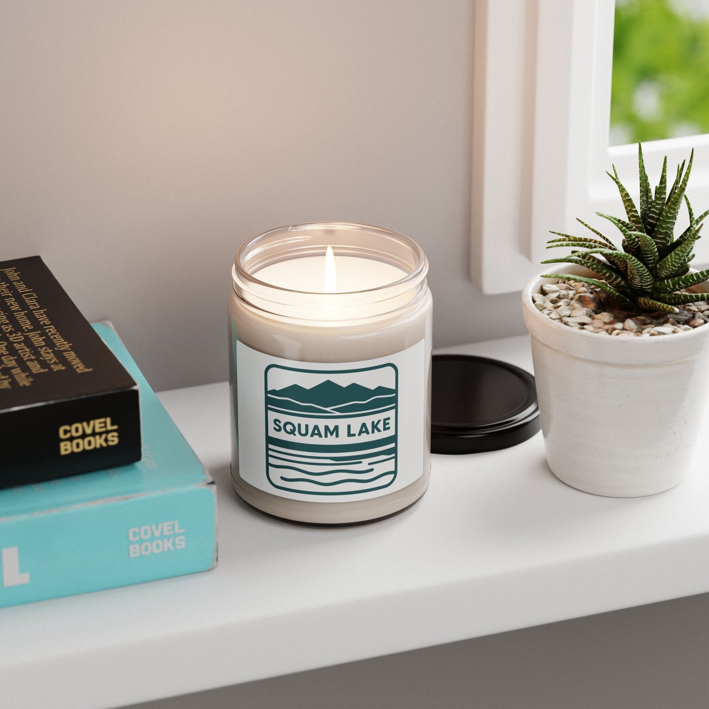 Squam Lake Scented Soy Candle, 9oz