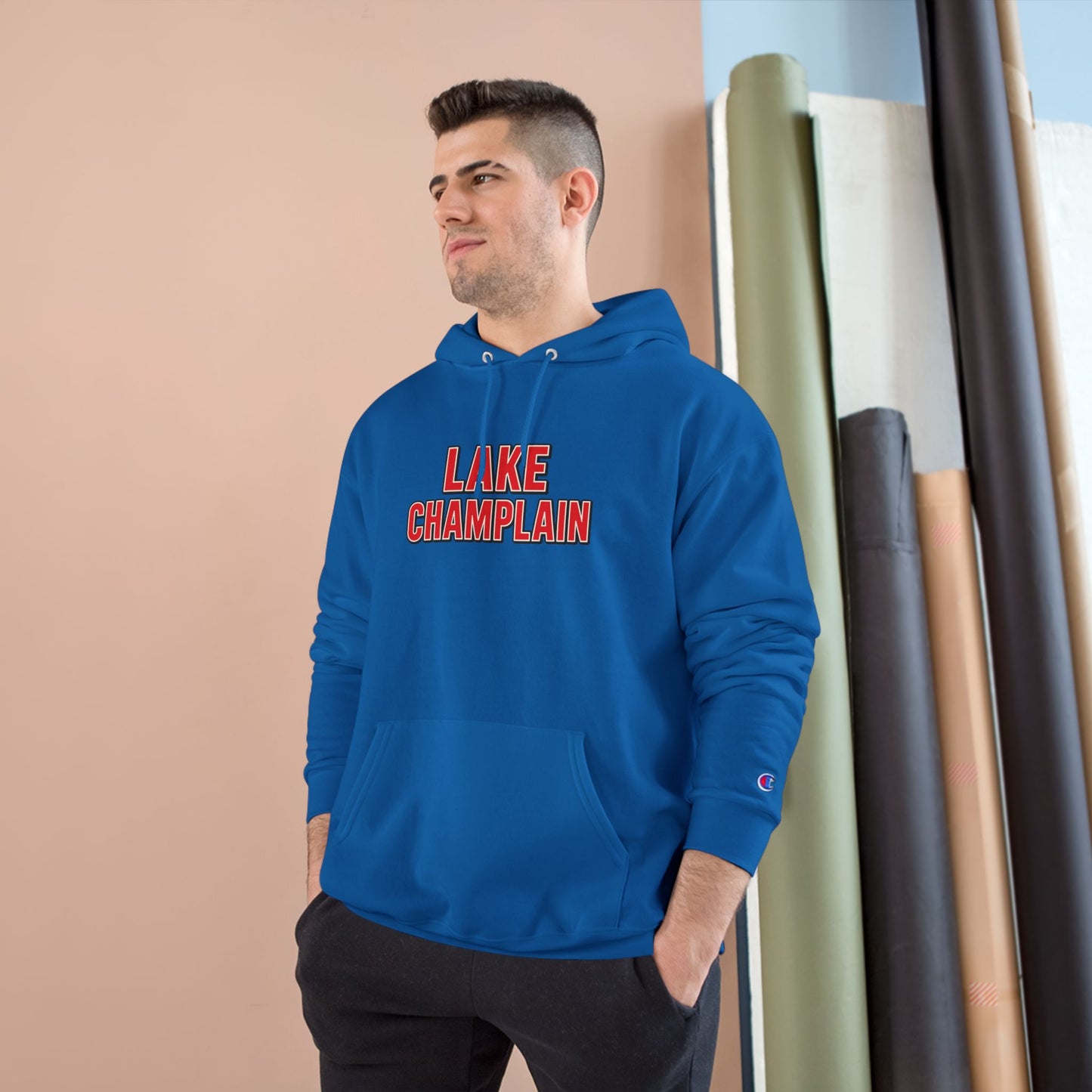 Lake Champlain Cozy Hoodie, Perfect for Outdoor Adventures, Lake Days, Gifts for Nature Lovers, Comfortable Sweatshirt