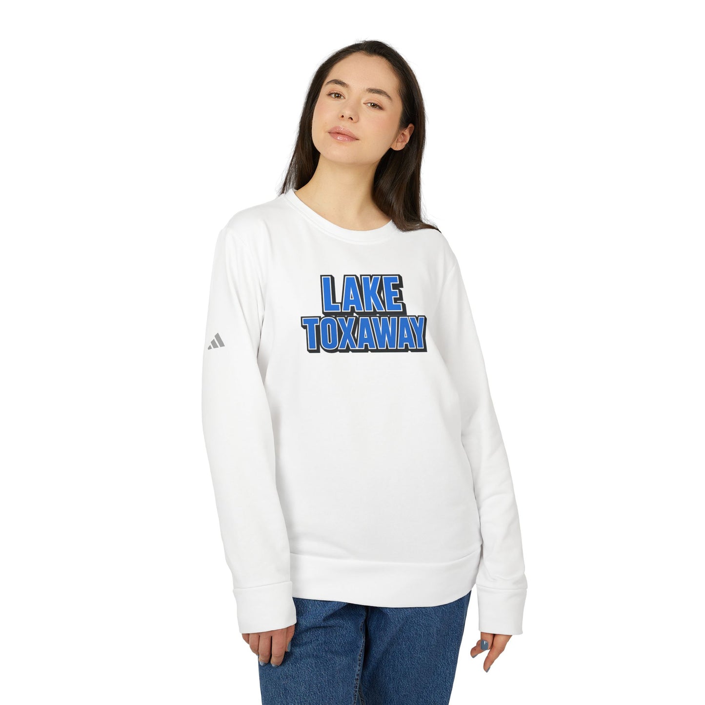 Lake Toxaway Adidas Unisex Fleece Crewneck Sweatshirt