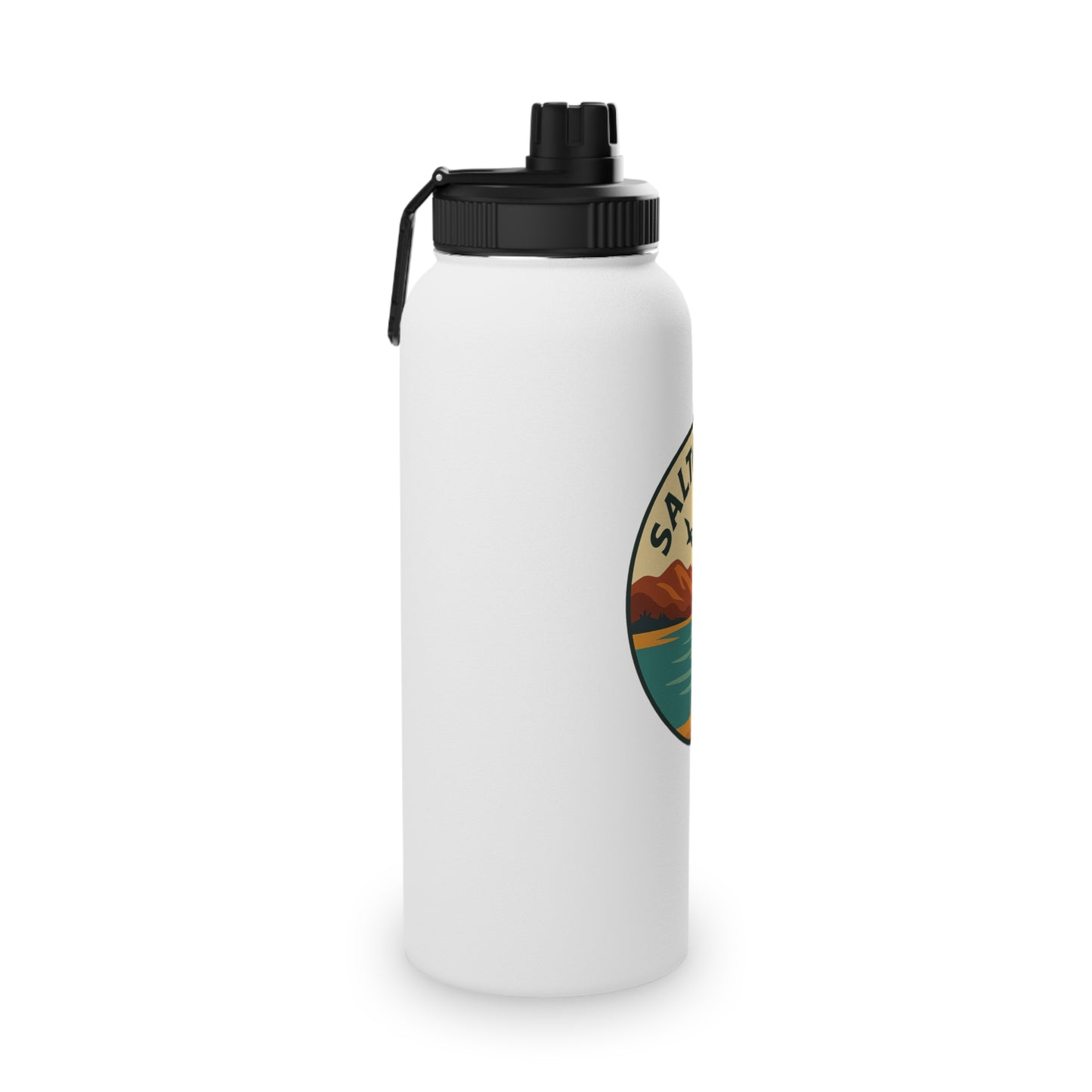 Salton Sea Stainless Steel Water Bottle, Sports Lid