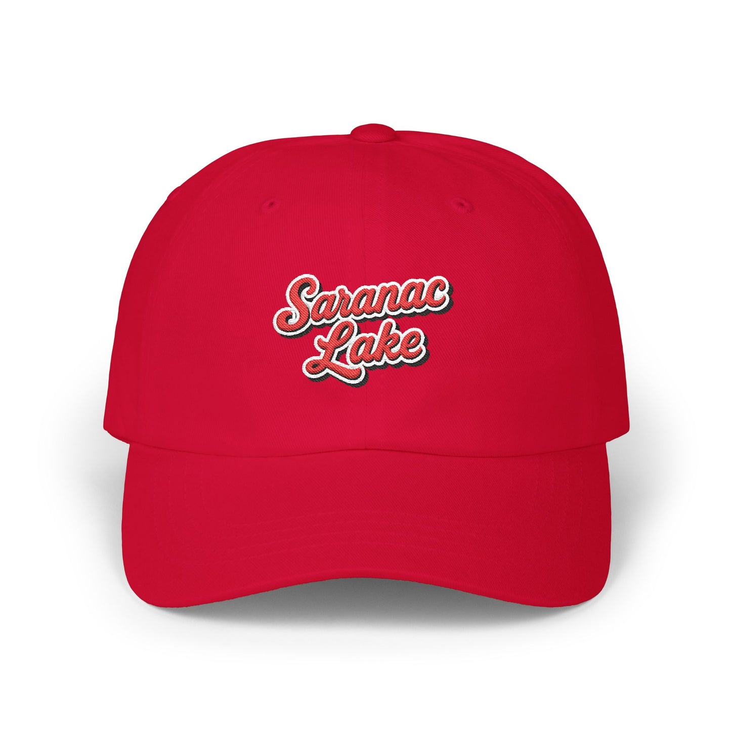 Saranac Lake Stylish Dad Cap, Casual Summer Hat, Outdoor Accessory, Gift for Father's Day, Boating Trip Gear, Everyday Wear