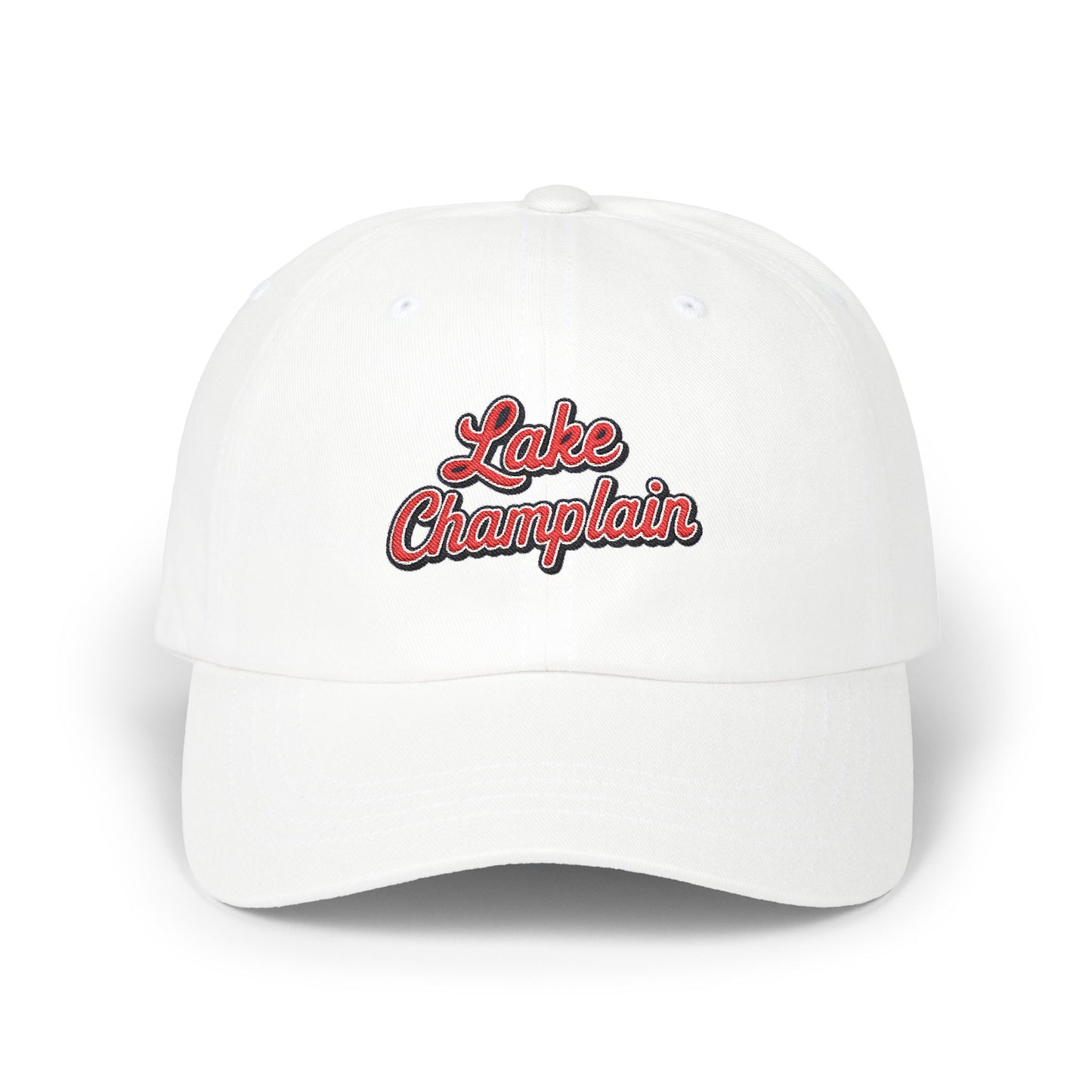Lake Champlain Stylish Dad Cap, Casual Summer Hat, Outdoor Accessory, Gift for Father's Day, Boating Trip Gear, Everyday Wear