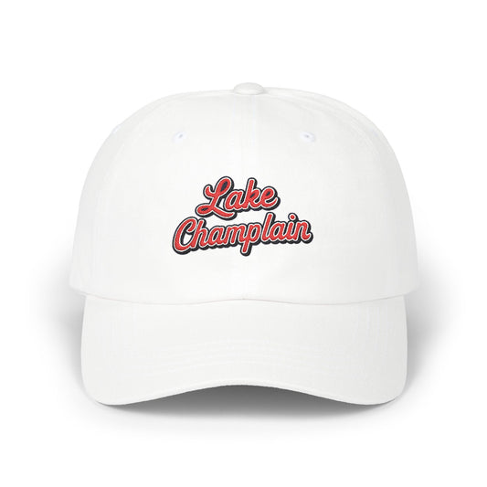Lake Champlain Stylish Dad Cap, Casual Summer Hat, Outdoor Accessory, Gift for Father's Day, Boating Trip Gear, Everyday Wear