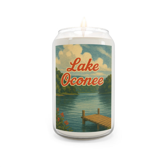 Lake Oconee Soy Candle, Relaxing Home Decor, Gift for Her, Aromatherapy Candle, Summer Vibes