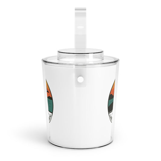 Lake Superior Ice Bucket with Tongs
