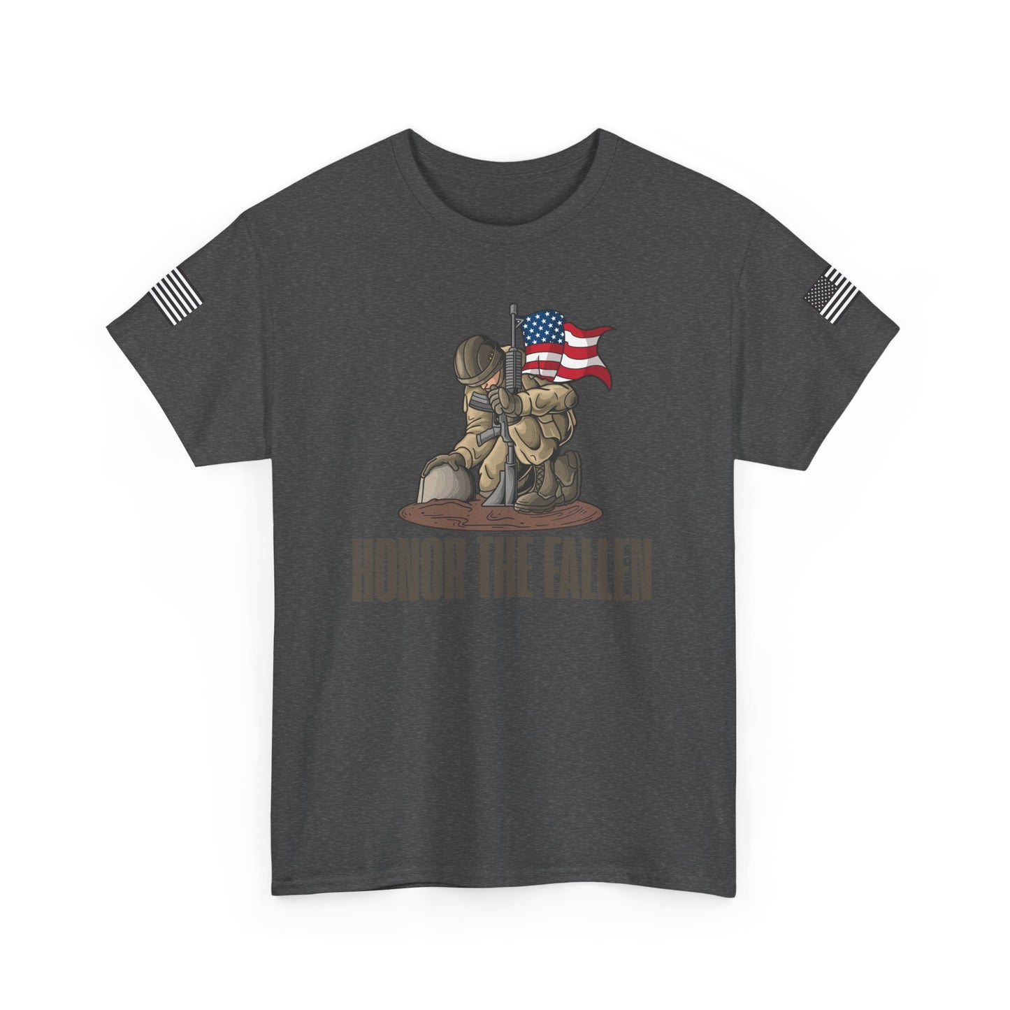 Honor the Fallen Unisex Heavy Cotton Tee, Memorial T-Shirt, Veteran Tribute Shirt, Patriotic Apparel, Independence Day Gift, Honor [...]