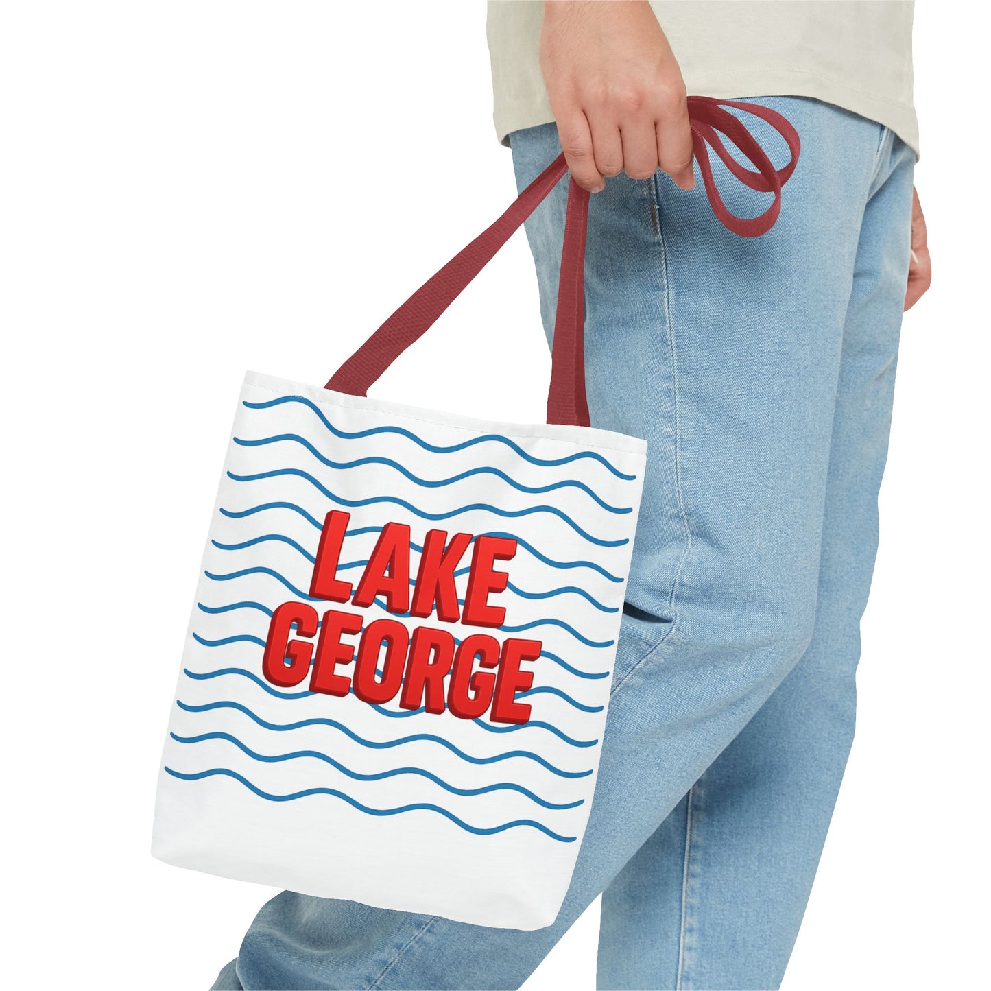 Lake George Tote Bag - Perfect for Beach Days, Travel, Lake Lovers, Summer Outings, Gift Idea