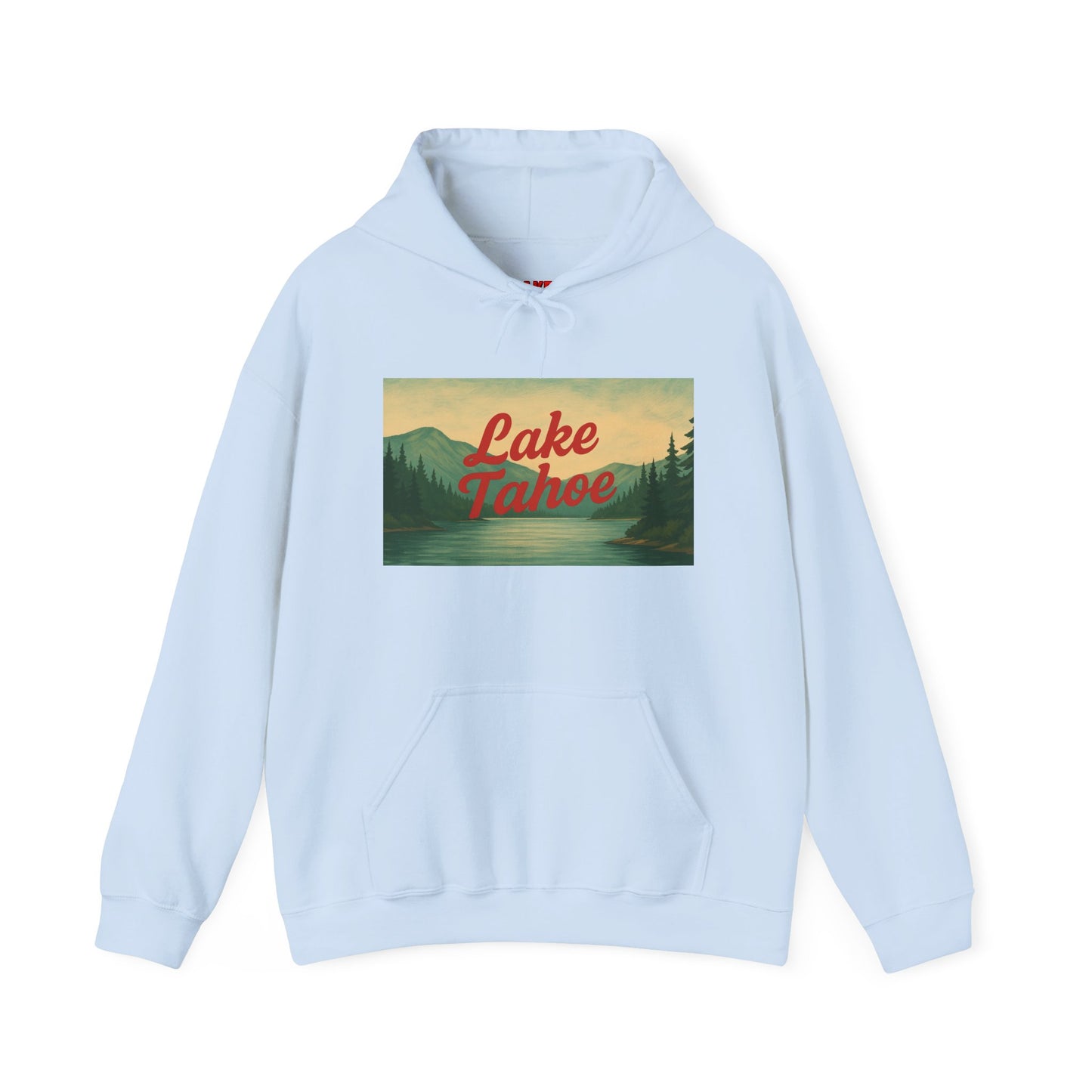 Lake Tahoe Hoodie, Cozy Casual Wear, Unisex Sweatshirt, Lake Lover Gift, Outdoor Adventure Apparel, Summer Retreat Fashion