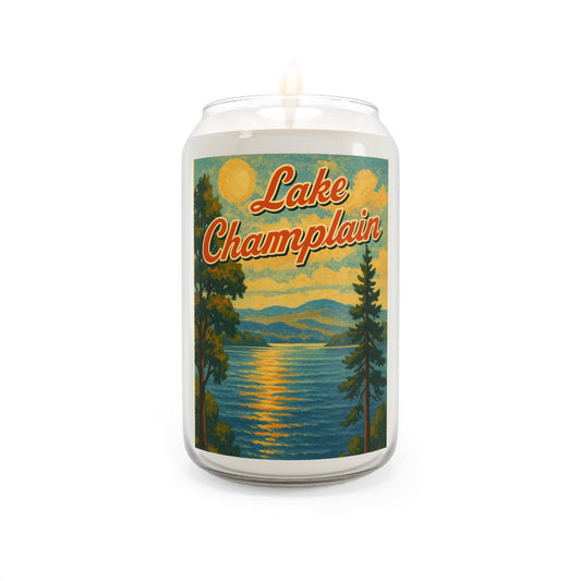 Lake Champlain Soy Candle, Relaxing Home Decor, Gift for Her, Aromatherapy Candle, Summer Vibes