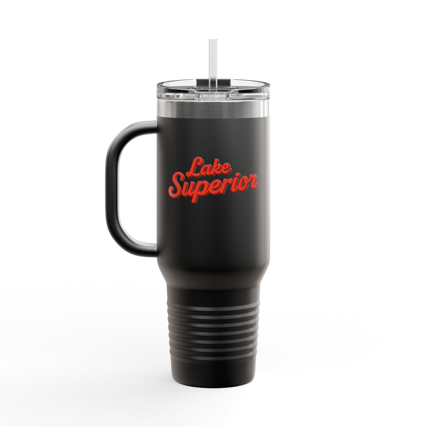 Lake Superior Insulated Travel Mug - Perfect for Outdoor Adventures, Road Trips, Holidays, Escapes, Camping Gear, Hydration on-the-go