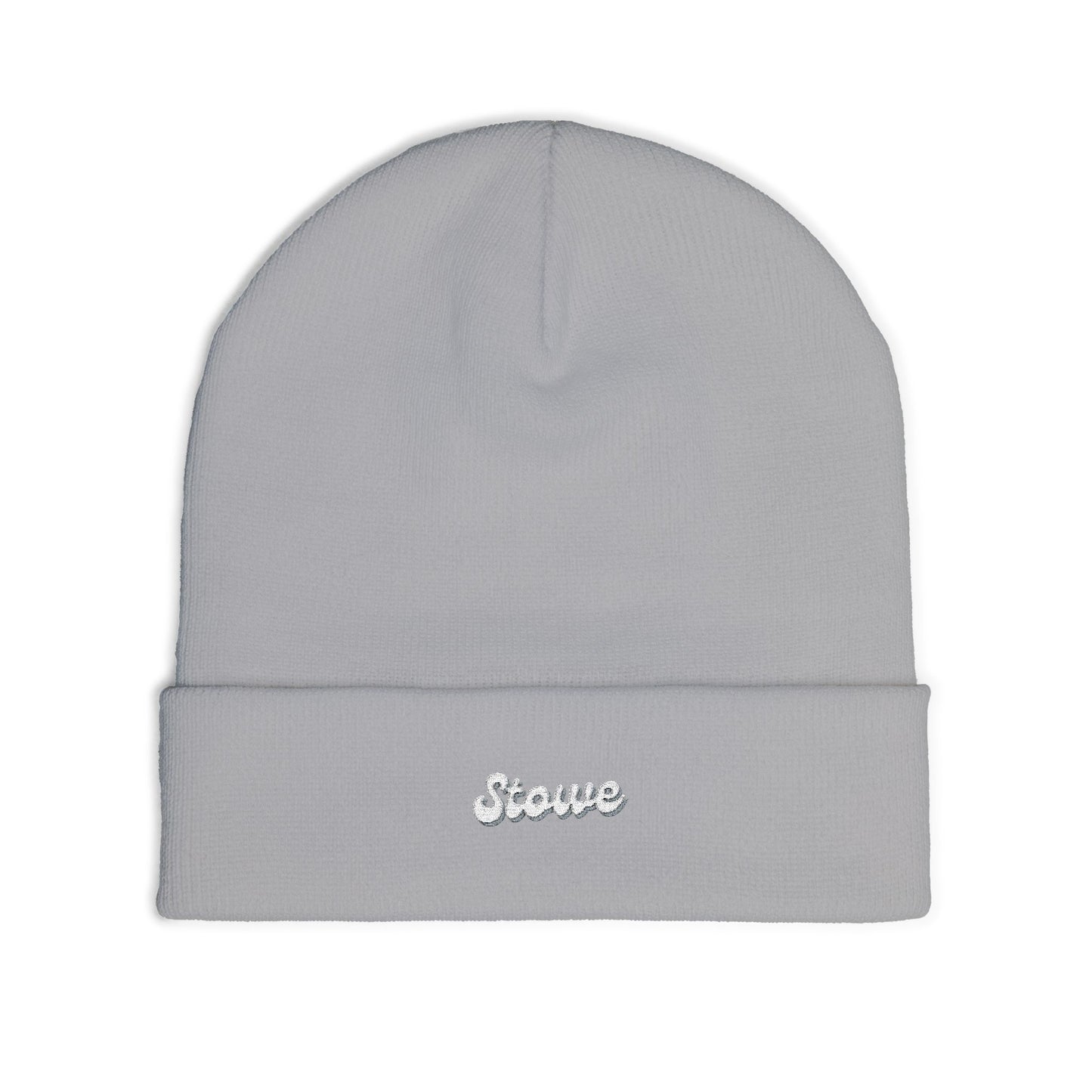 Stowe Cozy Embroidered Knit Beanie | Winter Hat, Casual Fashion Accessory, Gift for Him/Her, Cozy Style, Outdoor Wear
