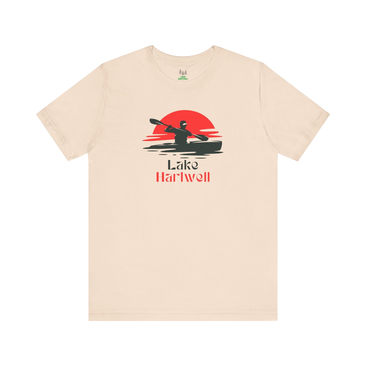 Lake Hartwell Tee - Kayaking Graphic Unisex Jersey Short Sleeve Shirt, Outdoor Adventure Gift, Summer Vibes, Lake Lover Apparel