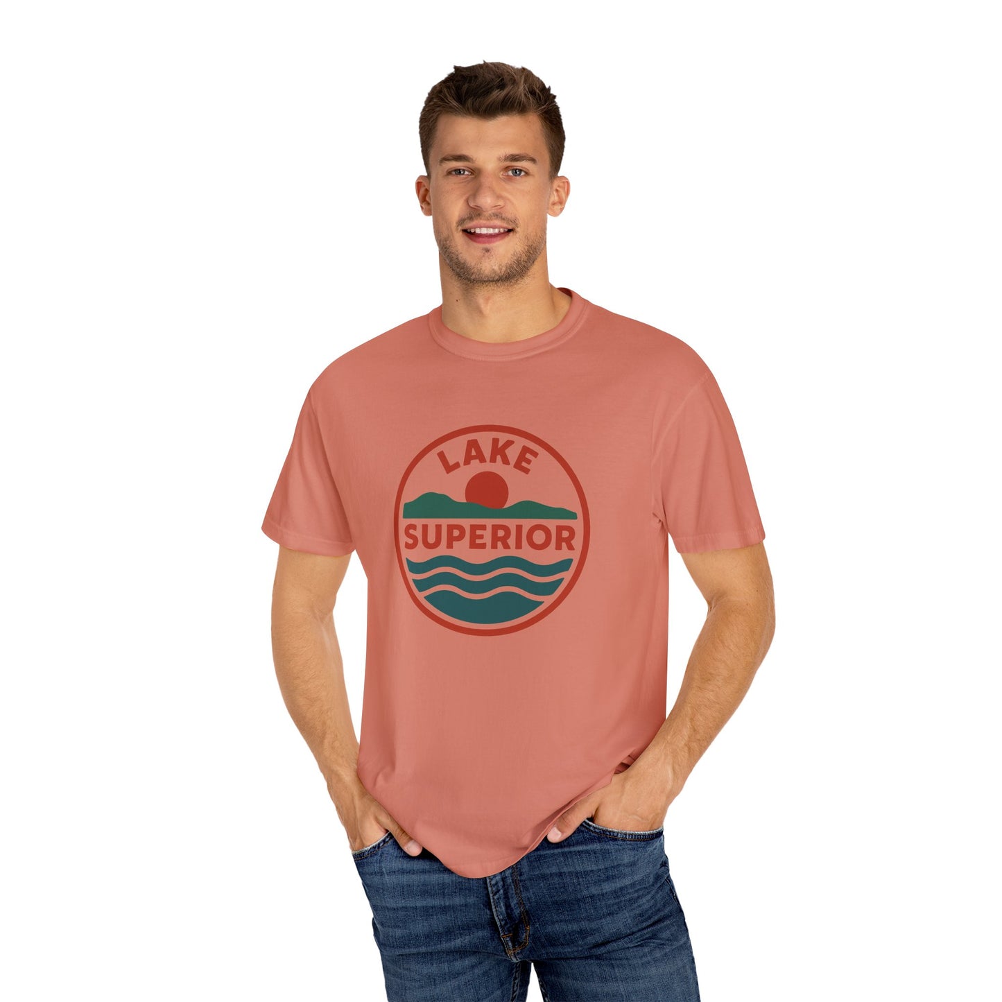 Lake Superior Unisex Garment-Dyed T-shirt