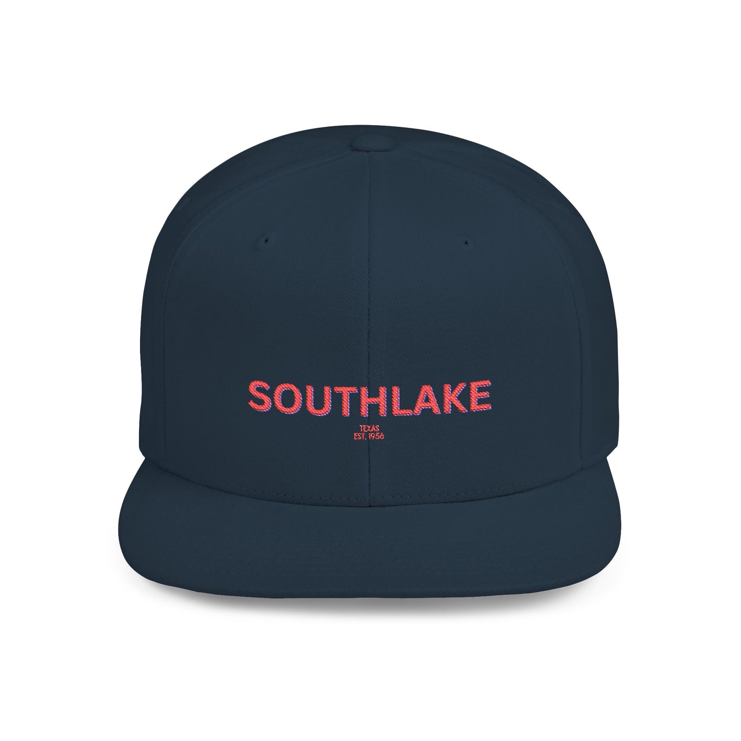 Southlake Stylish Flat Bill Snapback Hat with Design, Perfect for Casual Outings, Streetwear, Gifts, Festivals, Everyday Wear