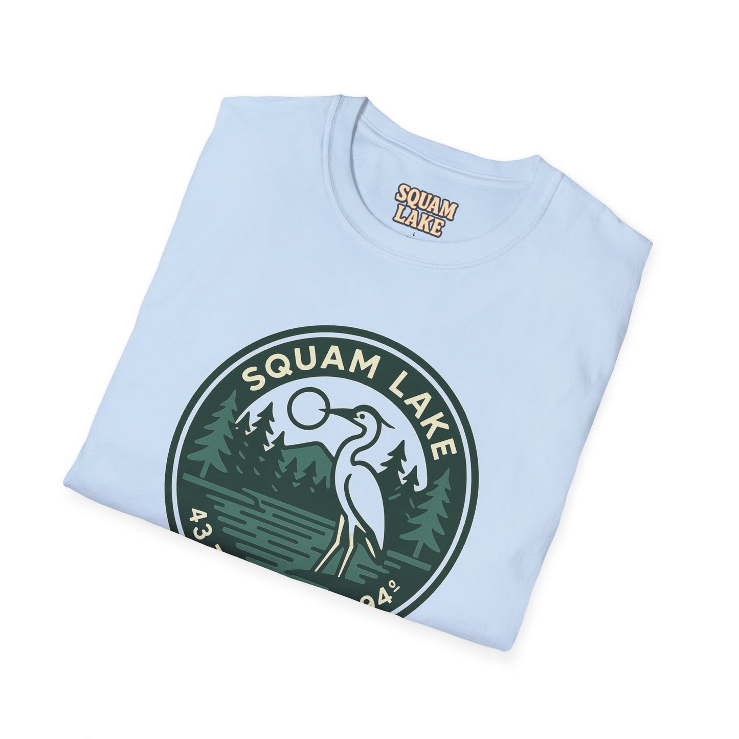 Squam Lake Nature Unisex Softstyle T-Shirt | Eco-Friendly Gift, Outdoor Adventure Shirt, Nature Lover Tee, Vintage Lake Apparel, [...]