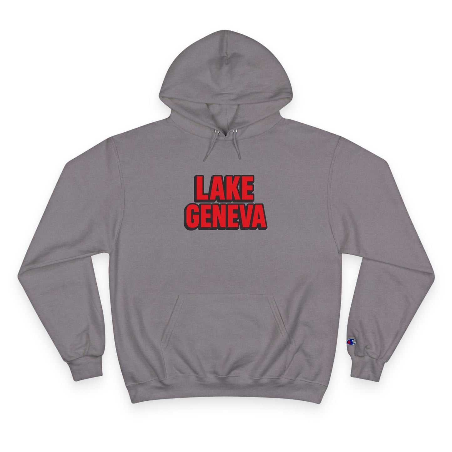 Lake Geneva Cozy Hoodie, Perfect for Outdoor Adventures, Lake Days, Gifts for Nature Lovers, Comfortable Sweatshirt