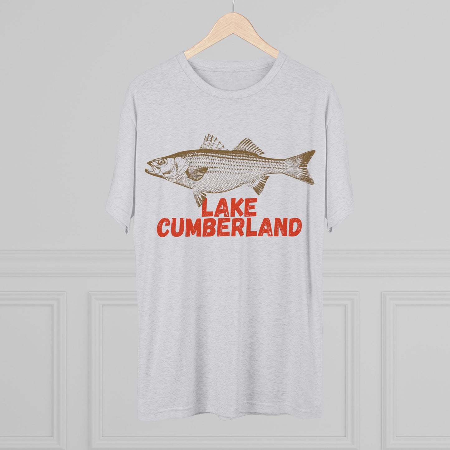 Lake Cumberland Fishing Tee, Unisex Crew Neck Shirt, Summer Lake Apparel, Gift for Fishermen, Outdoor Adventure T-Shirt, Lake House Style
