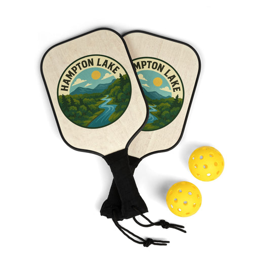 Hampton Lake Paddle Set - Perfect for Outdoor Fun, Sporty Gift, Team Play, Family Activities, Best for Picnics, Holidays