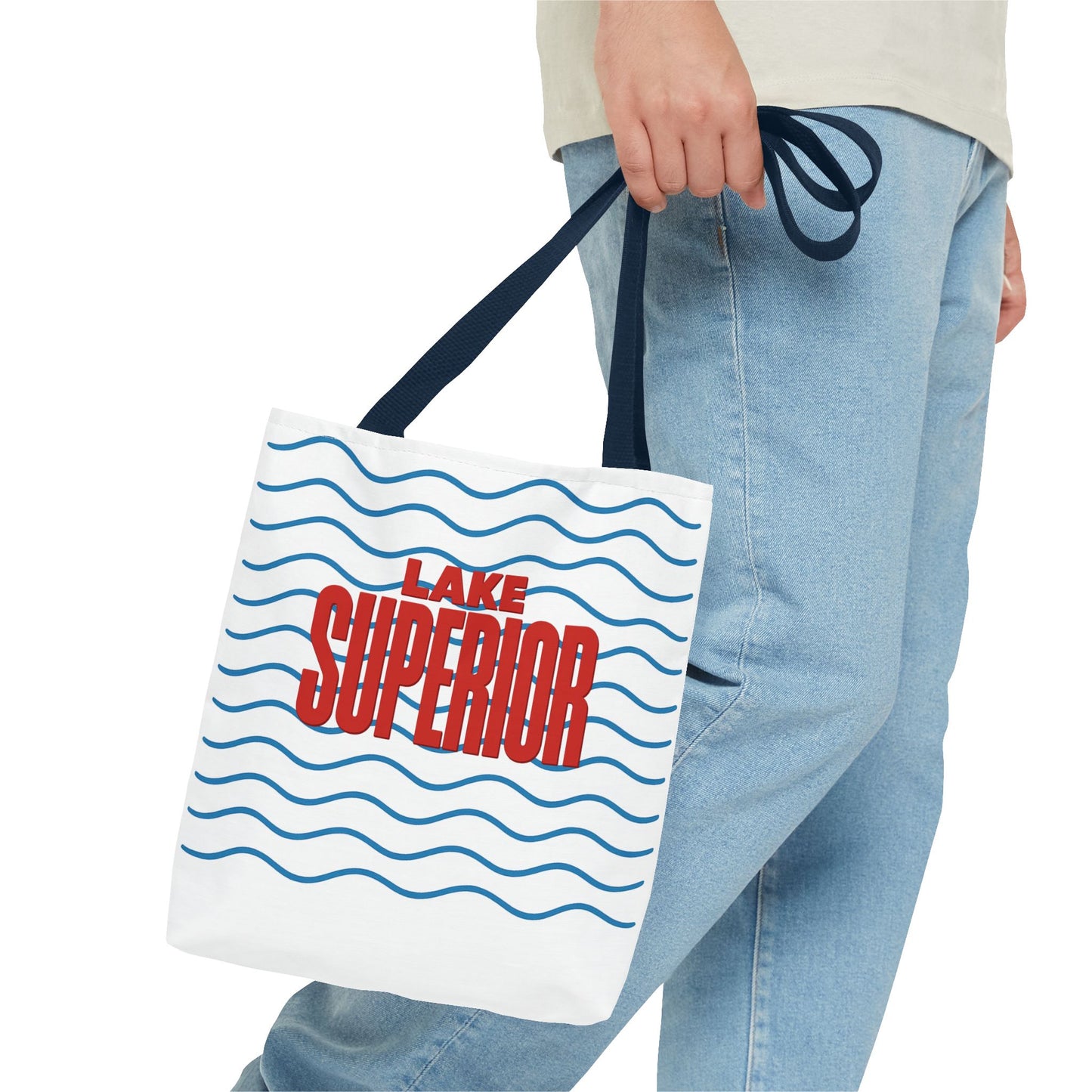 Lake Superior Tote Bag - Perfect for Beach Days, Travel, Lake Lovers, Summer Outings, Gift Idea