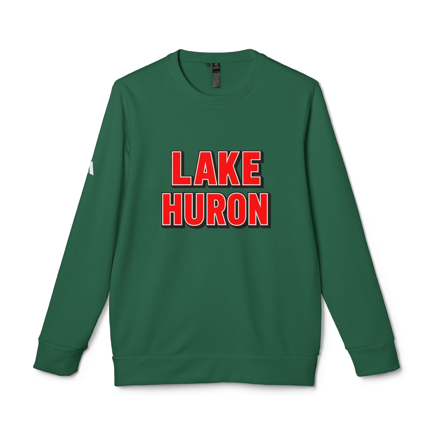 Lake Huron Adidas Unisex Fleece Crewneck Sweatshirt