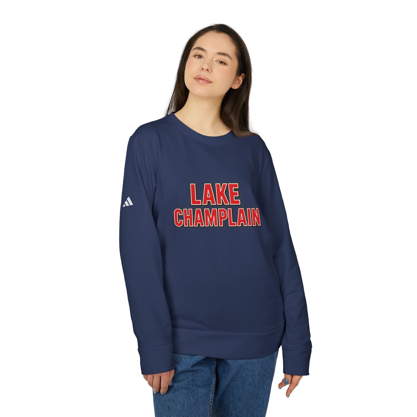 Lake Champlain Adidas Unisex Fleece Crewneck Sweatshirt