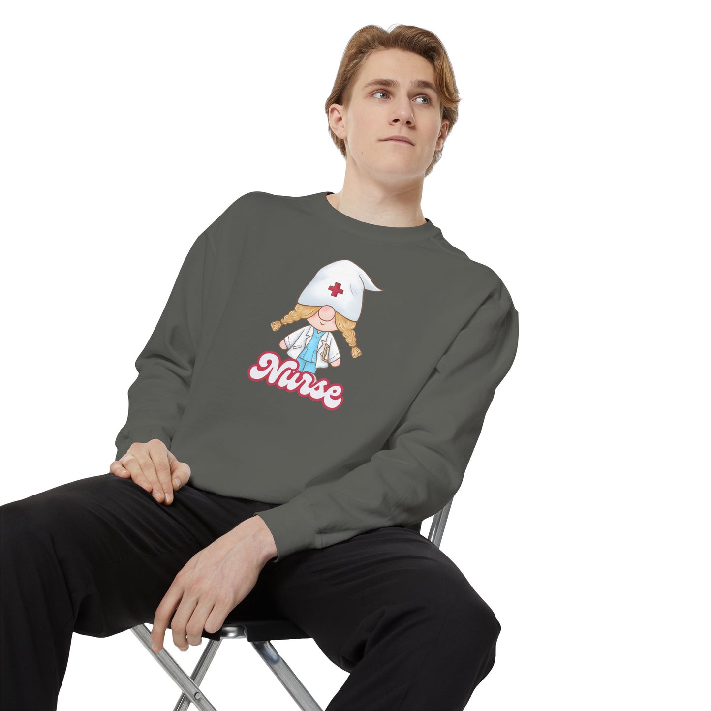 Nurse Sweatshirt, Cozy Gift for Healthcare Workers, Nurse Appreciation, Unique Nurse Shirt, Comfy Hospital Wear, Medical Professional