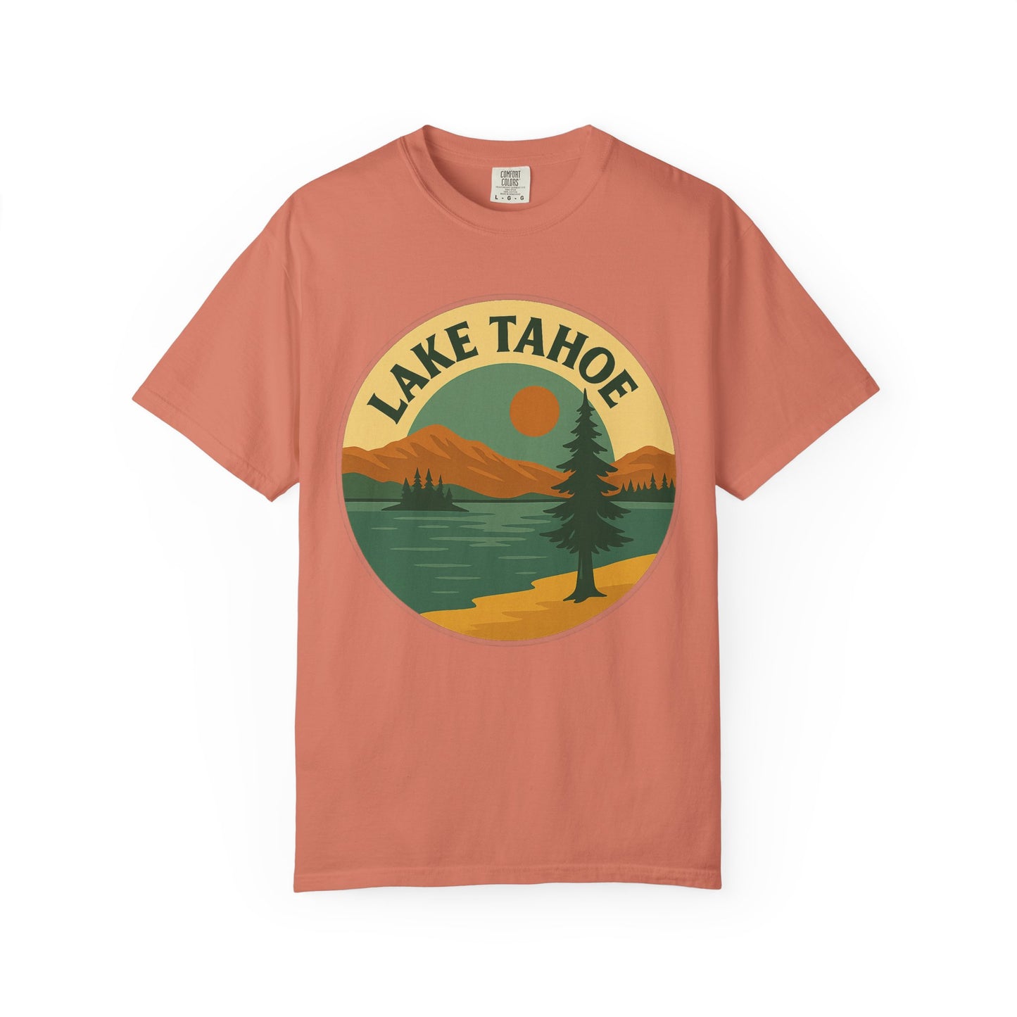 Lake Tahoe Unisex Garment-Dyed T-shirt
