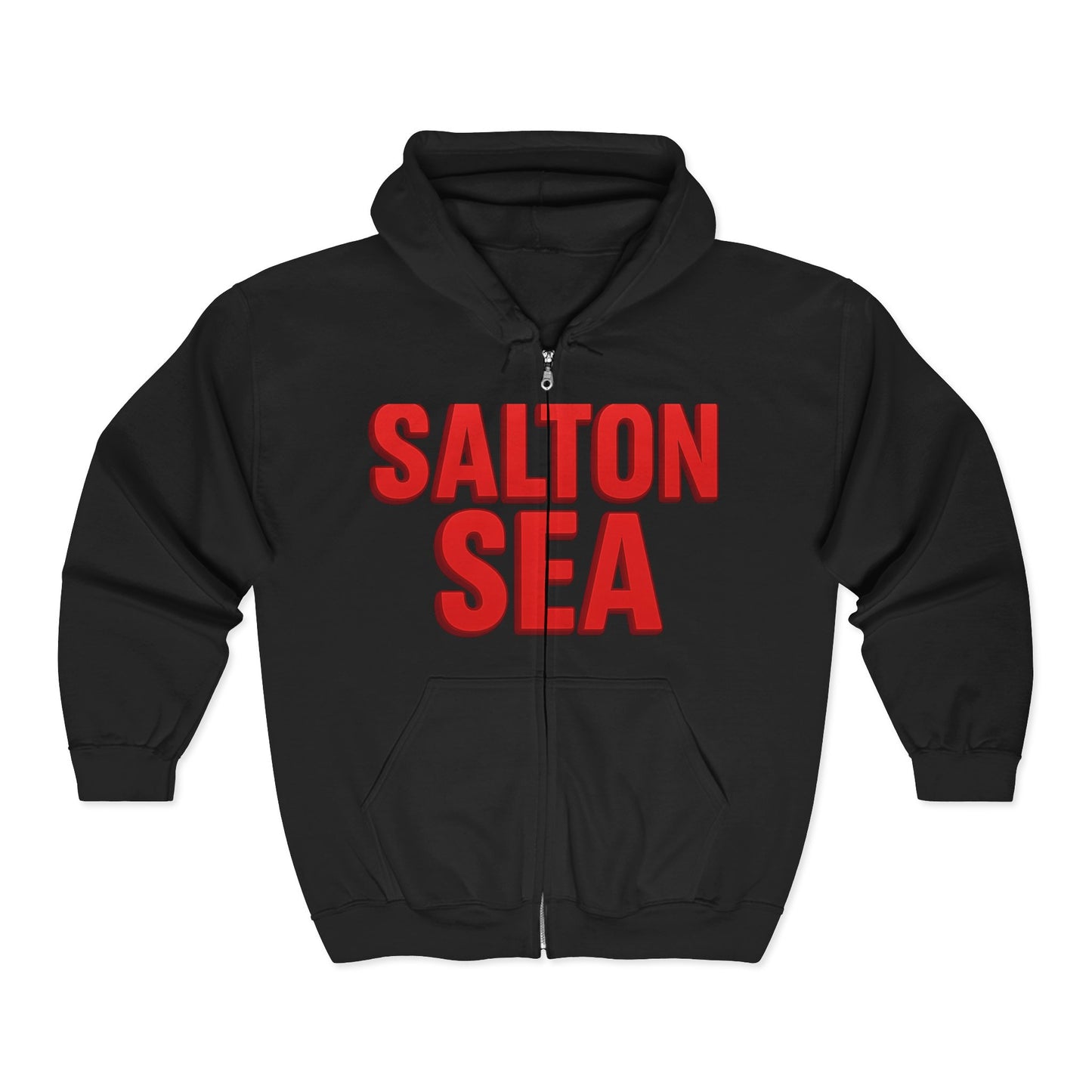 Salton Sea Unisex Heavy Blend™ Full Zip Hooded Sweatshirt