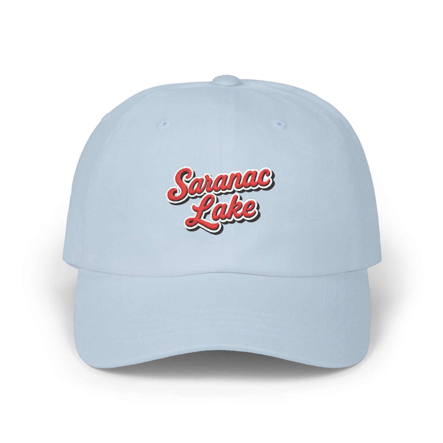 Saranac Lake Stylish Dad Cap, Casual Summer Hat, Outdoor Accessory, Gift for Father's Day, Boating Trip Gear, Everyday Wear