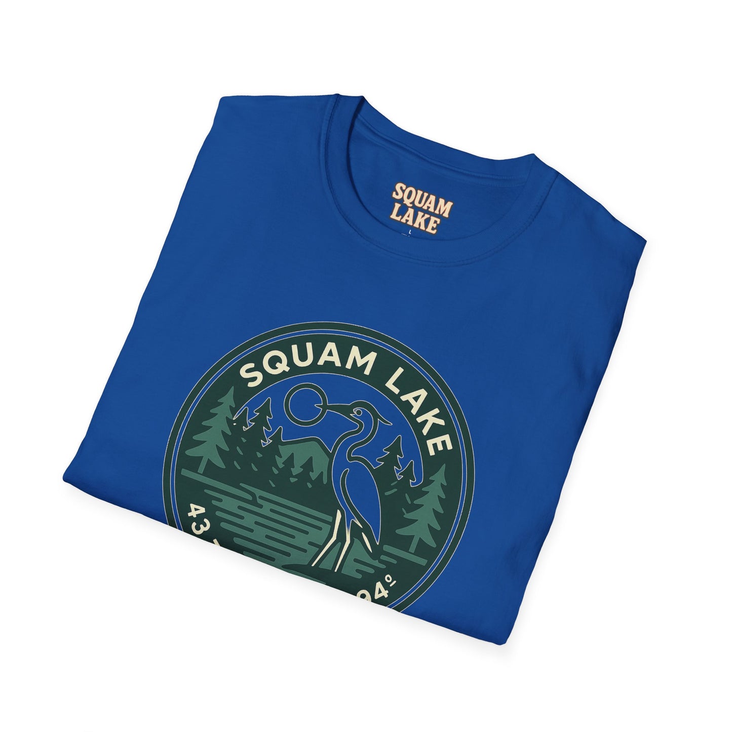 Squam Lake Nature Unisex Softstyle T-Shirt | Eco-Friendly Gift, Outdoor Adventure Shirt, Nature Lover Tee, Vintage Lake Apparel, [...]