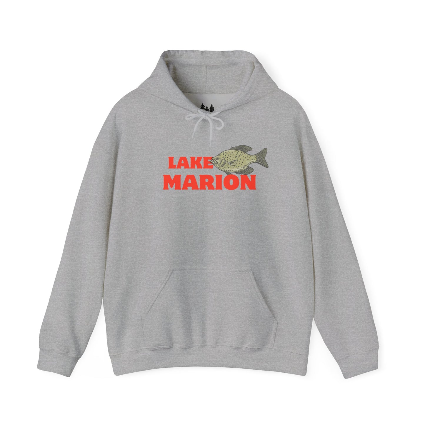 Lake Marion Fishing Hoodie, Unisex Comfortable Sweatshirt, Relaxed Fit for Outdoor Enthusiasts, Gift for Fishermen, Casual Lake Apparel
