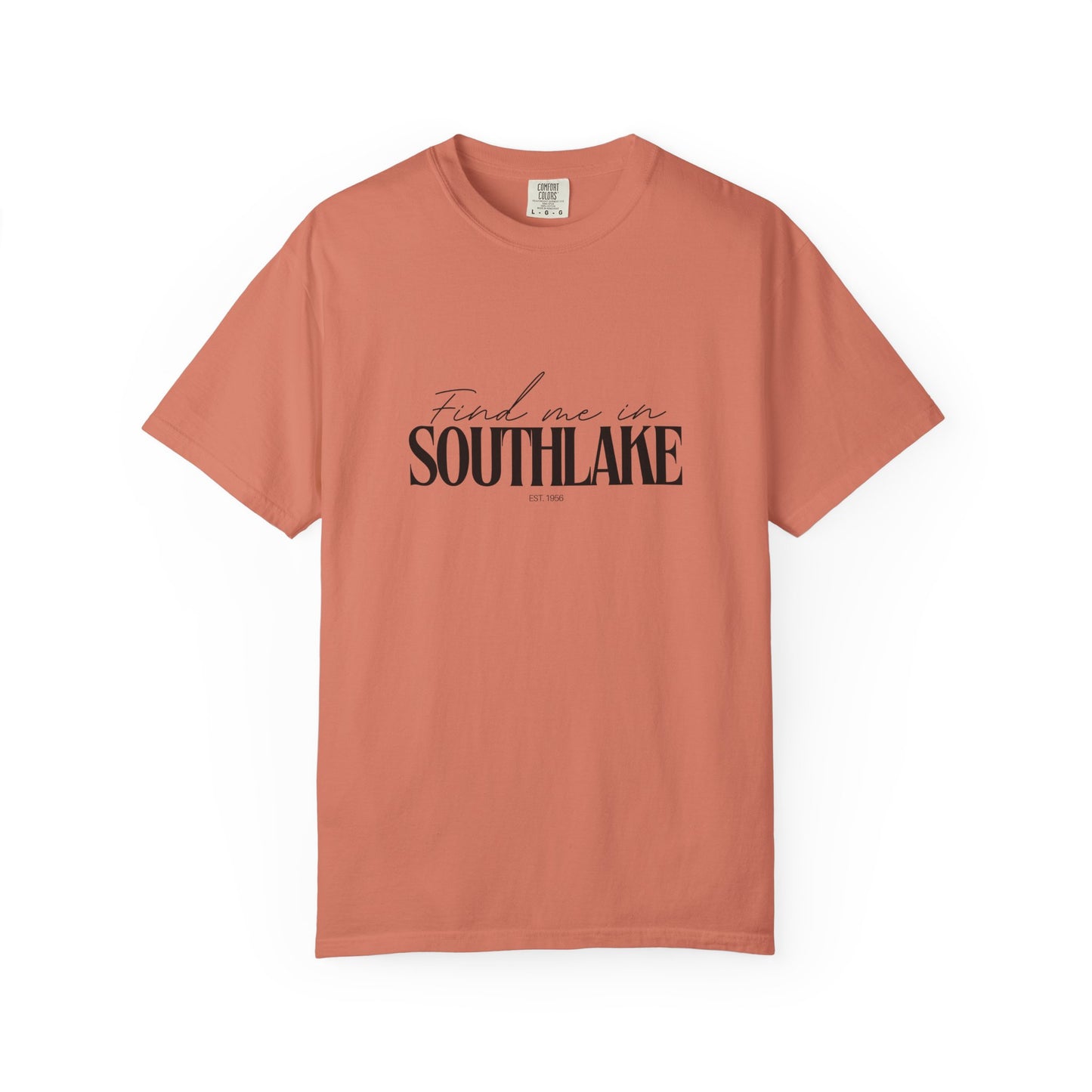 Southlake Vibes Unisex Garment-Dyed T-Shirt, Casual Wear, Gifts for Locals, Trendy Summer Essential, Comfortable Everyday Tee