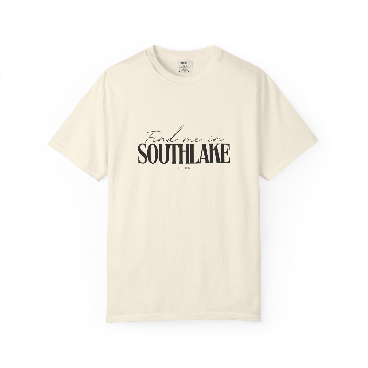 Southlake Vibes Unisex Garment-Dyed T-Shirt, Casual Wear, Gifts for Locals, Trendy Summer Essential, Comfortable Everyday Tee