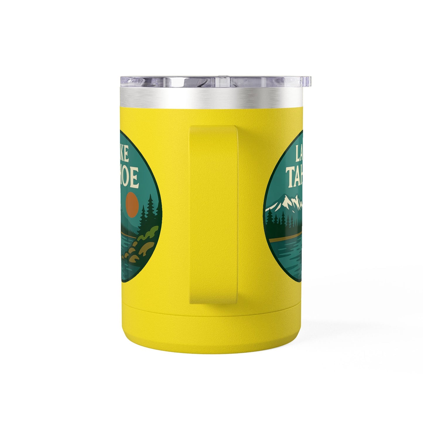 Lake Tahoe Coffee Mug Tumbler, 15oz