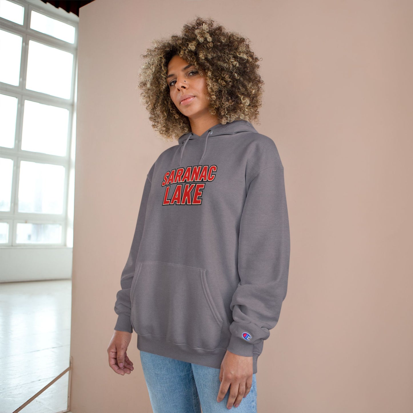 Saranac Lake Cozy Hoodie, Perfect for Outdoor Adventures, Lake Days, Gifts for Nature Lovers, Comfortable Sweatshirt