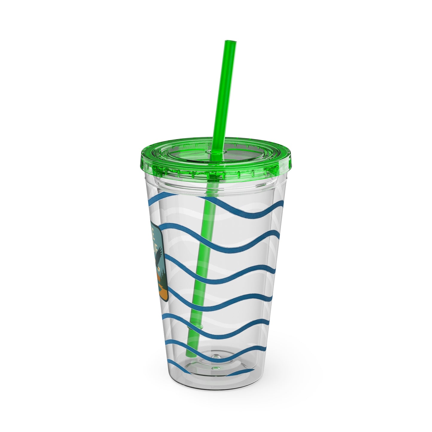 Lake Tahoe Sunsplash Tumbler, 16oz Clear Drink Cup for Outdoor Adventures, Customizable Travel Mug, Perfect for Summer Fun, Eco-Friendly Beverage [...]