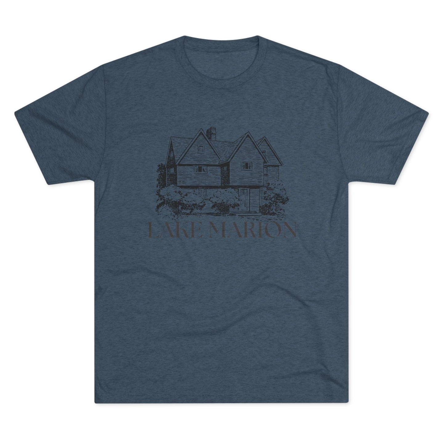 Lake Marion Unisex Tri-Blend Crew Tee, Casual T-Shirt, Summer Apparel, Lake House Shirt, Gift for Friends, Travel Tee