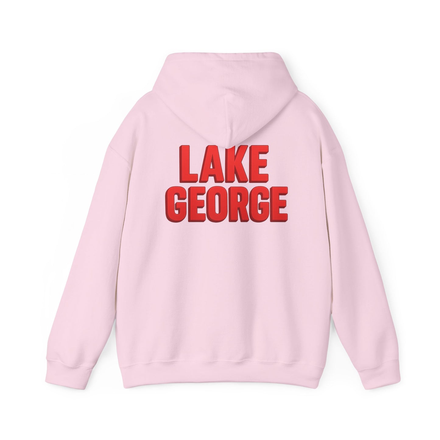 Lake George Hoodie, Cozy Casual Wear, Unisex Sweatshirt, Lake Lover Gift, Outdoor Adventure Apparel, Summer Retreat Fashion