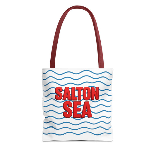 Salton Sea Tote Bag - Perfect for Beach Days, Travel, Lake Lovers, Summer Outings, Gift Idea