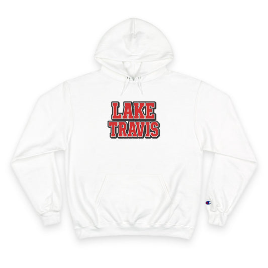 Lake Travis Cozy Hoodie, Perfect for Outdoor Adventures, Lake Days, Gifts for Nature Lovers, Comfortable Sweatshirt
