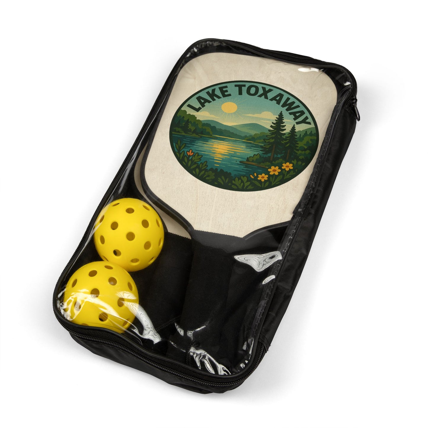 Lake Toxaway Paddle Set - Perfect for Outdoor Fun, Sporty Gift, Team Play, Family Activities, Best for Picnics, Holidays